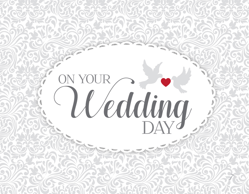 On Your Wedding Day Gift Box Sleeve for 2 Piece Sets