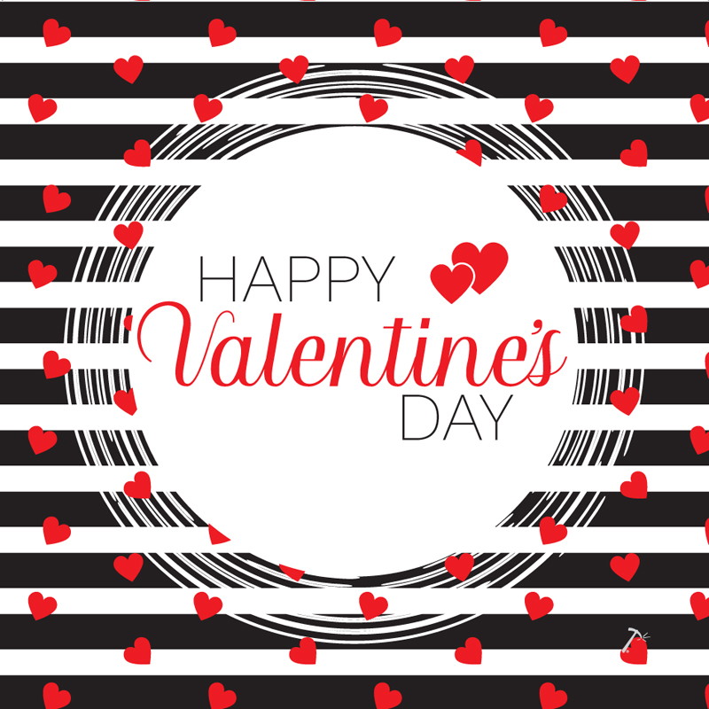 Happy Valentines Day Gift Box Sleeve