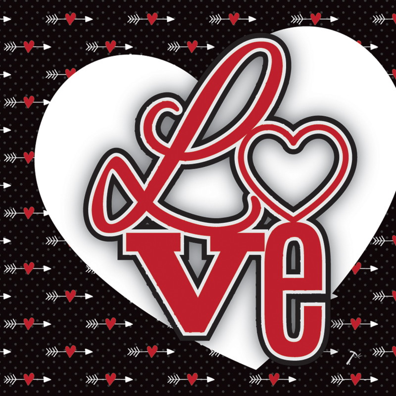 Love Arrows Gift Box Sleeve