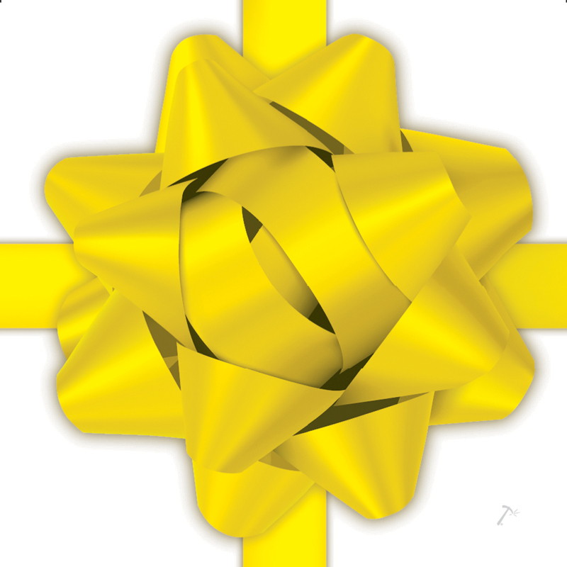 Yellow Ribbon Gift Box Sleeve