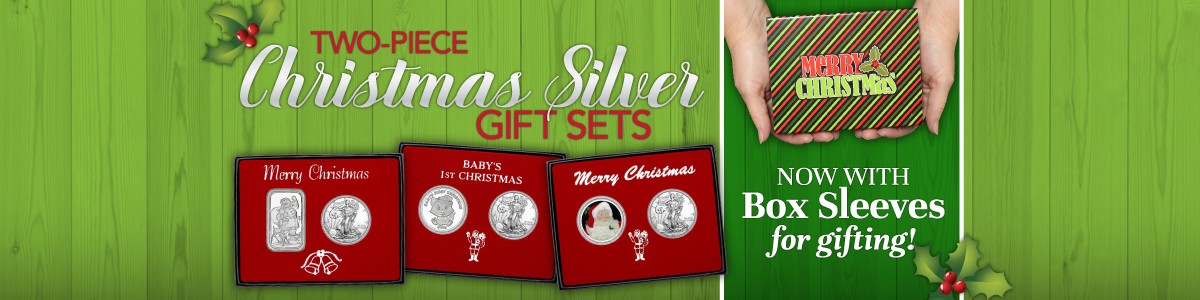 2 Piece SAE Gift Sets Include 1 Special Occasion SilverTowne Silver Piece and 1 2018 Silver American Eagle 2 Piece SAE Gift Sets Include 1 Special Occasion SilverTowne Silver Piece and 1 2018 Silver American Eagle