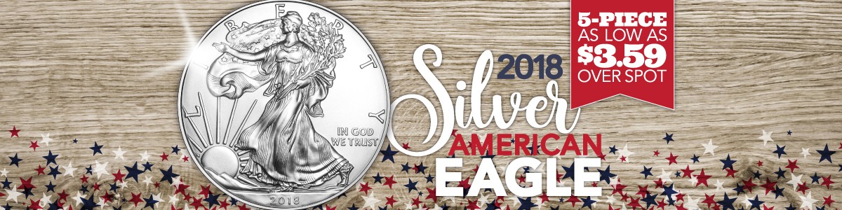 2018 Silver American Eagle BUs 2018 Silver American Eagle BUs