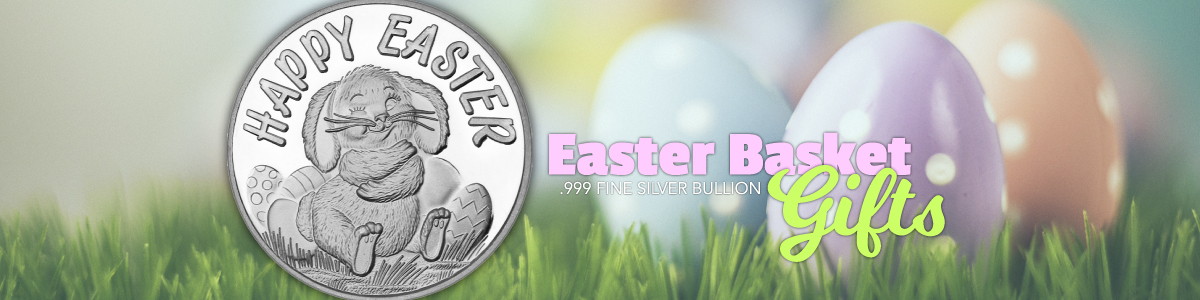 Easter Themed Pure Silver Bullion Easter Themed Pure Silver Bullion