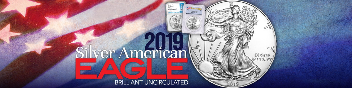 2019 Silver American Eagle BUs 2019 Silver American Eagle BUs