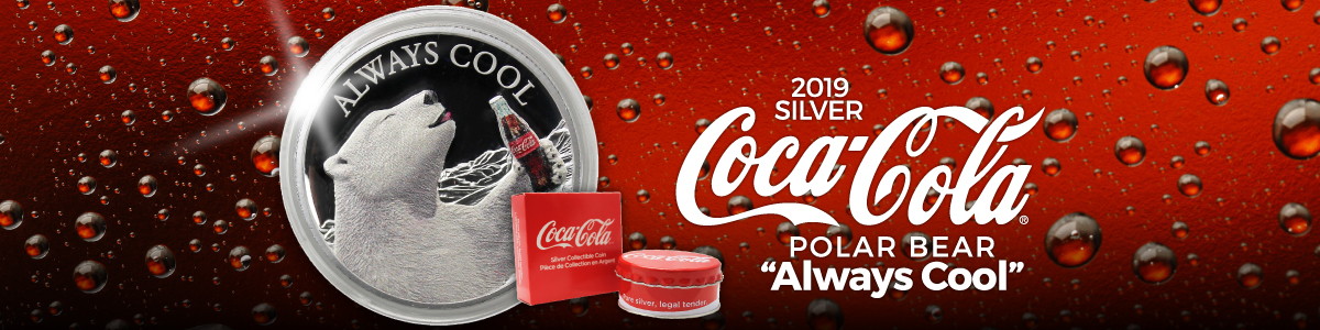 Officially Licensed Coca-Cola® Silver Coins Officially Licensed Coca-Cola® Silver Coins