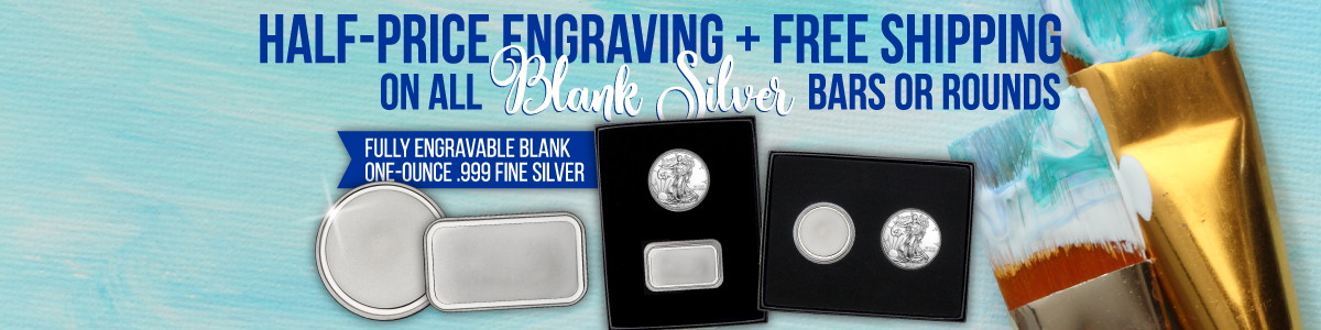 Blank Silver Rounds and Bars - Perfect for Full Customization Blank Silver Rounds and Bars - Perfect for Full Customization