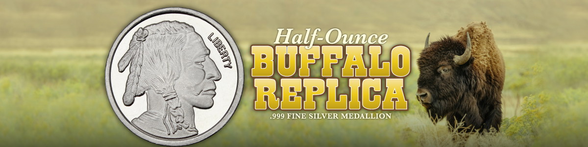 SilverTowne Half Ounce .999 Silver Medallions SilverTowne Half Ounce .999 Silver Medallions
