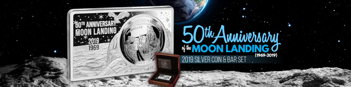 50th Anniversary Moon Landing Coins & Medals 50th Anniversary Moon Landing Coins & Medals