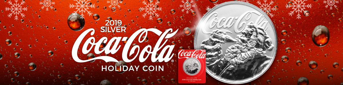 Officially Licensed Coca-Cola® Silver Coins Officially Licensed Coca-Cola® Silver Coins