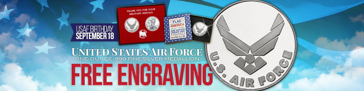 United States Air Force Birthday is September 18th, Celebrate with Free Engraving! United States Air Force Birthday is September 18th, Celebrate with Free Engraving!