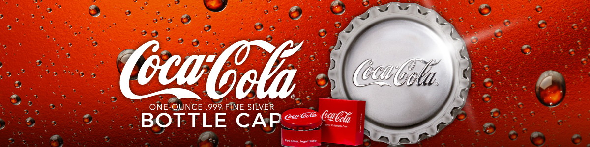 Officially Licensed Coca-Cola® Silver Coins Officially Licensed Coca-Cola® Silver Coins