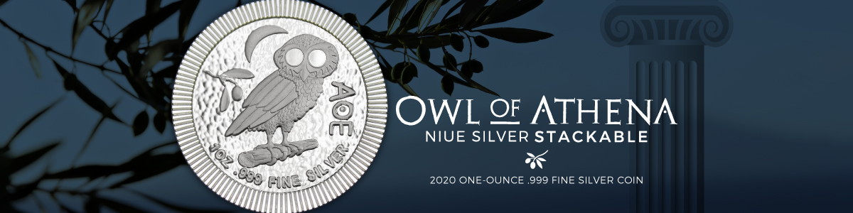 Owl of Athena 1 Ounce Silver Coins Owl of Athena 1 Ounce Silver Coins