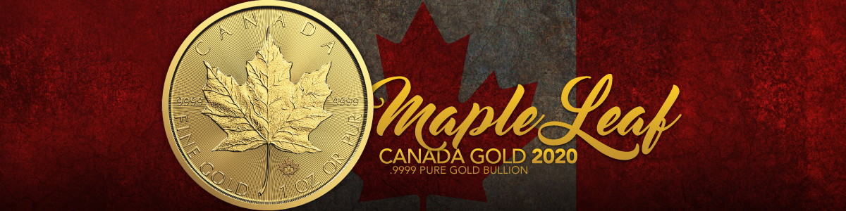2020 Canadian Gold Maples .9999 Pure Gold Bullion Coins. 2020 Canadian Gold Maples .9999 Pure Gold Bullion Coins