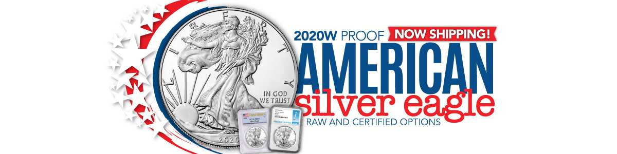 2020 Proof Silver American Eagle 2020 Proof Silver American Eagles