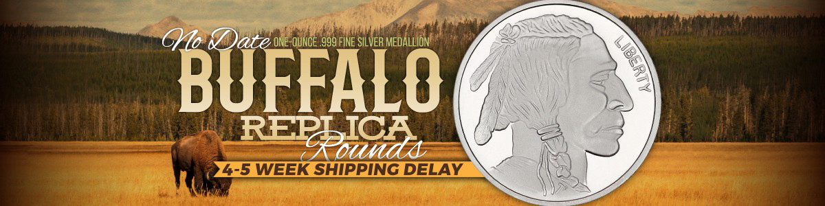 SilverTowne Mint Minted 1 Ounce Buffalo Replicas SilverTowne Mint Minted 1 Ounce Buffalo Replicas