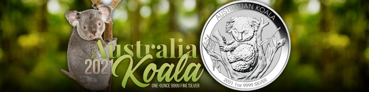 2021 Koala .9999 Silver Coins 2021 Koala .9999 Silver Coins