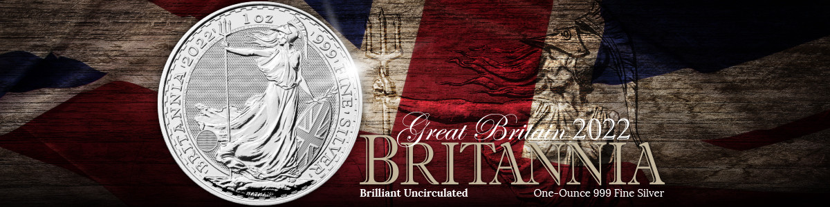 Silver Great Britain Britannia 1oz Coins Silver Great Britain Britannia 1oz Coins
