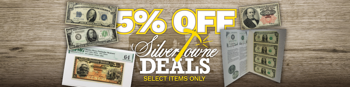 SilverTowne Deals on Coins, Bullion and Limited Items; Changes Daily SilverTowne Deals on Coins, Bullion and Limited Items; Changes Daily