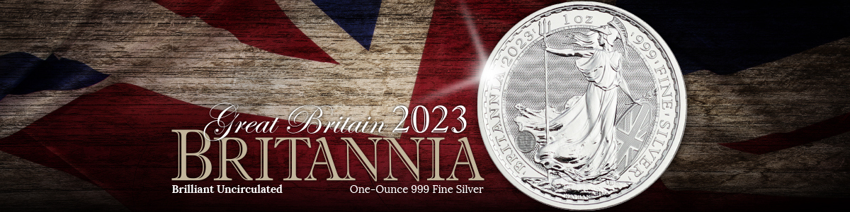 Silver Great Britain Britannia 1oz Coins Silver Great Britain Britannia 1oz Coins