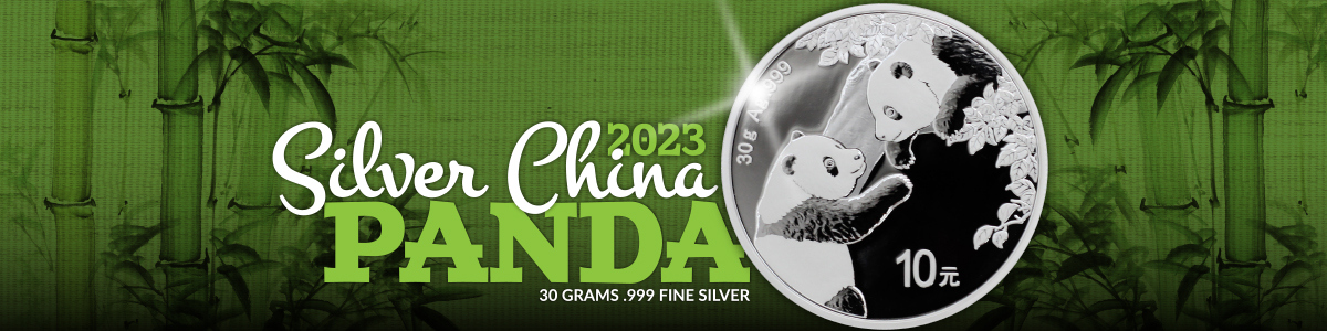2023 China Silver Panda 30g BU Certified 2023 China Silver Panda 30g BU Certified