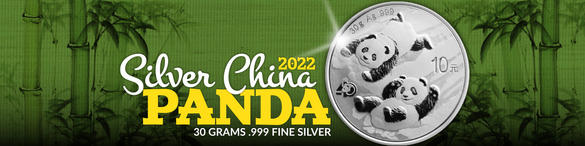 2022 China Silver Panda 30g BU Certified 2022 China Silver Panda 30g BU Certified
