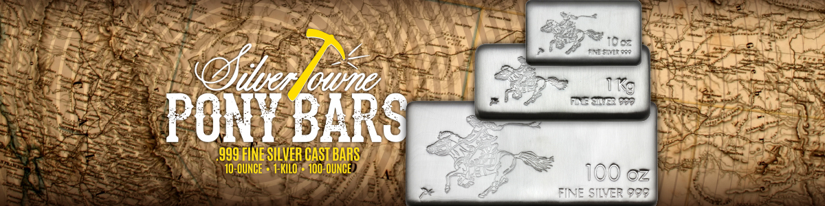 SilverTowne Poured Silver Bars SilverTowne Poured Silver Bars