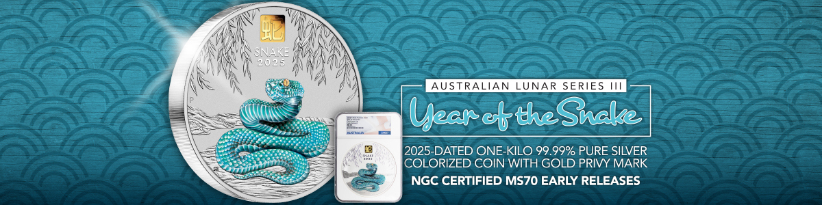 2024 Silver Snake Lunar Series III Australian Coins