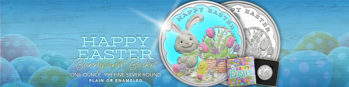 Easter Themed Pure Silver Bullion