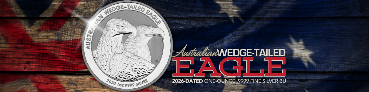NEW! 2026 Australia Wedge-Tailed Eagle Silver Coins