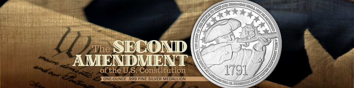 Second Amendment 1oz Silver Rounds Second Amendment 1oz Silver Rounds