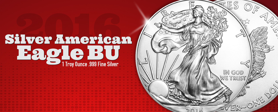 2016 Silver American Eagle BUs 2016 Silver American Eagle BUs