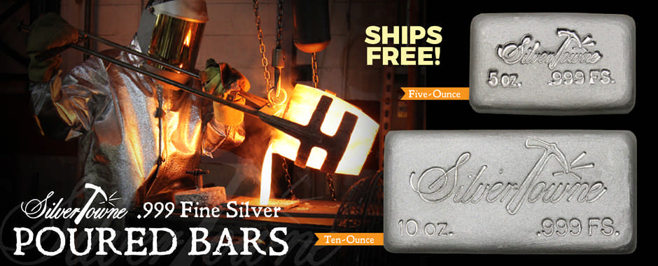 SilverTowne Poured Silver Bars! SilverTowne Poured Silver Bars