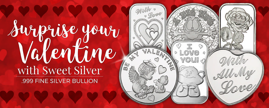 Valentine's Day Silver Bullion 2017 Valentine's Day Silver Bullion 2017
