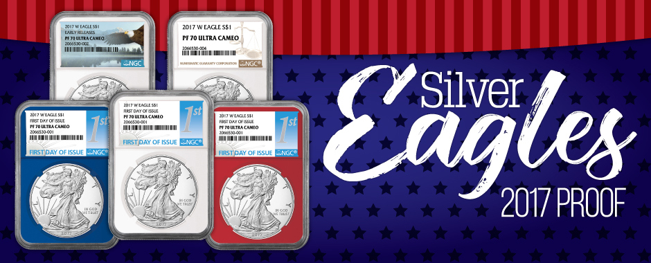 2017 Proof Silver America Eagle Coins 2017 Proof Silver American Eagle Coins