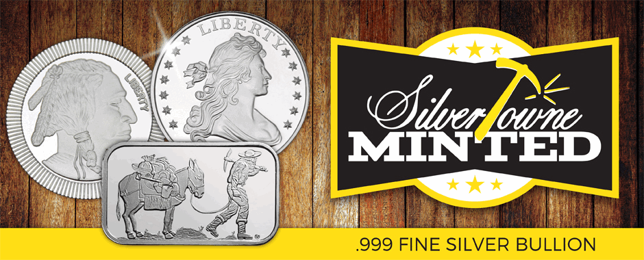 SilverTowne Mint Minted Silver Bullion SilverTowne Mint Minted Silver Bullion