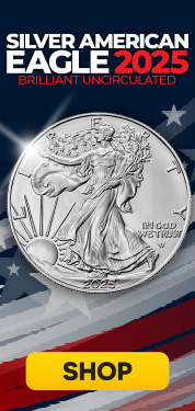 2025 Silver American Eagle BU Coins