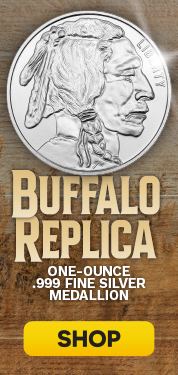 SilverTowne 1oz Buffalo Rounds