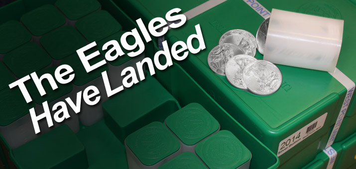 2014 Silver American Eagles - Pre-Order