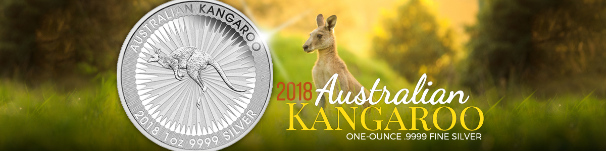 2018 Kangaroo.9999 Silver Coins 2018 Kangaroo.9999 Silver Coins