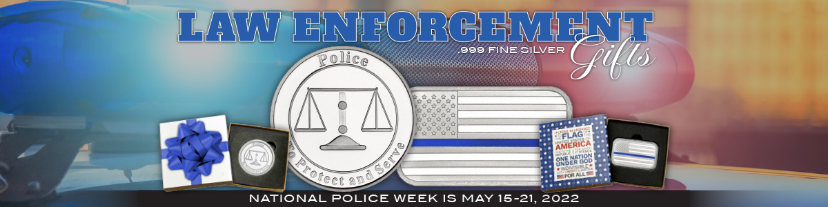 Police/Law Enforcement Silver Bullion Police/Law Enforcement Silver Bullion
