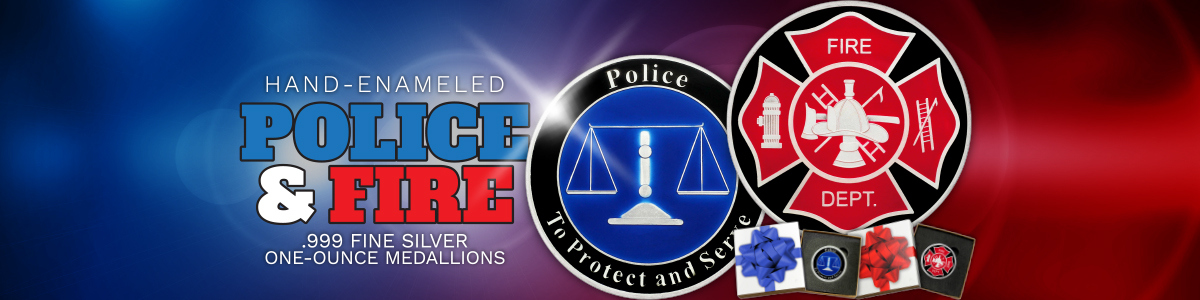 Police/Law Enforcement Silver Bullion Police/Law Enforcement Silver Bullion