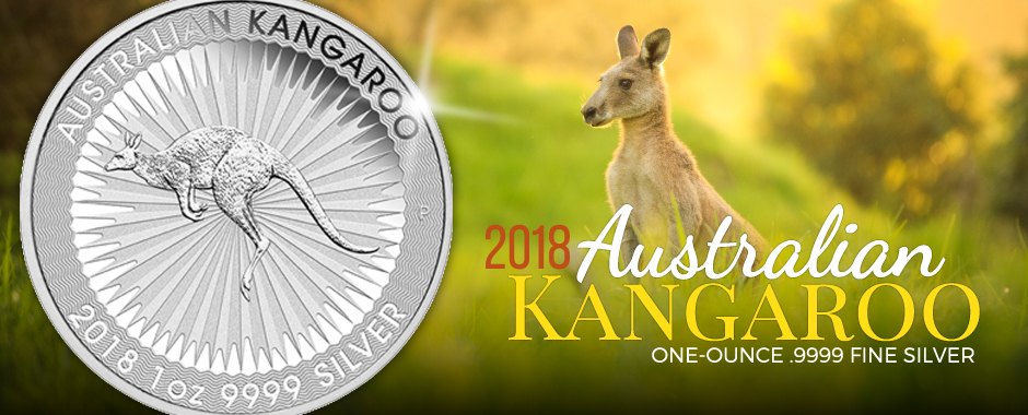 2018 Kangaroo.9999 Silver Coins 2018 Kangaroo.9999 Silver Coins