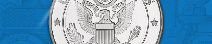 US Army 1oz .999 Silver Medallion in Gift Box - May Silver of the Month US Army 1oz .999 Silver Medallion in Gift Box - May Silver of the Month