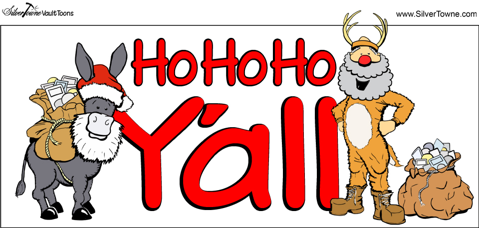 SilverTowne Vault Toons: HoHoHo Christmas Comic Strip Image