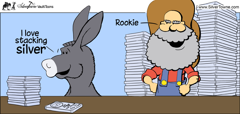 SilverTowne Vault Toons: Silver Stacks Comic Strip Image