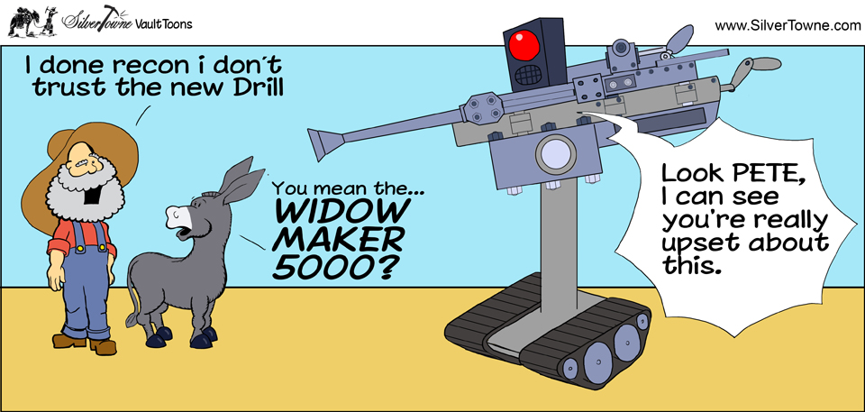 SilverTowne Vault Toons: New Drill Comic Strip Image