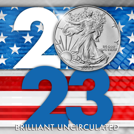2023 Silver American Eagle BUs