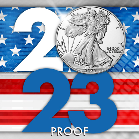 2023 W Proof Silver American Eagle Coins