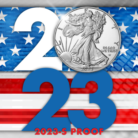 2023 S Proof Silver American Eagle Coins