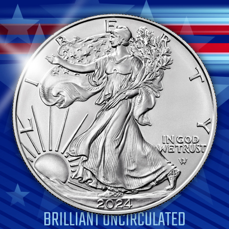 2024 Silver American Eagle BUs